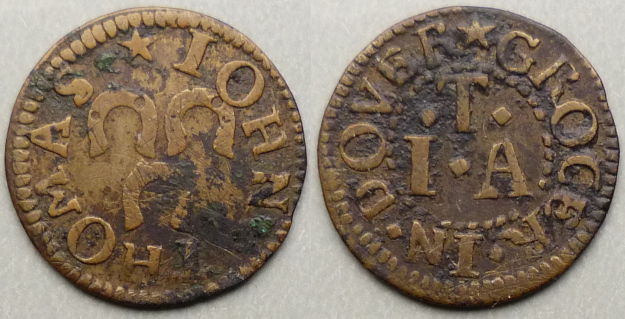 Dover, John Thomas farthing token